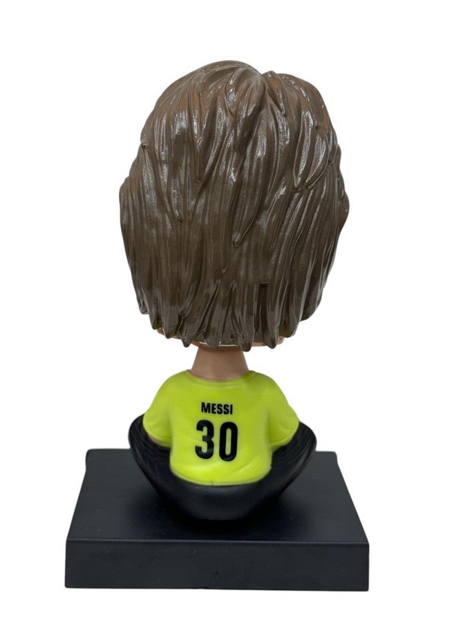 AUGEN Super Hero Messi F Action Figure Limited Edition Bobblehead with Mobile Holder for Car Dashboard, Office Desk & Study Table (Pack of 1) - Image 4